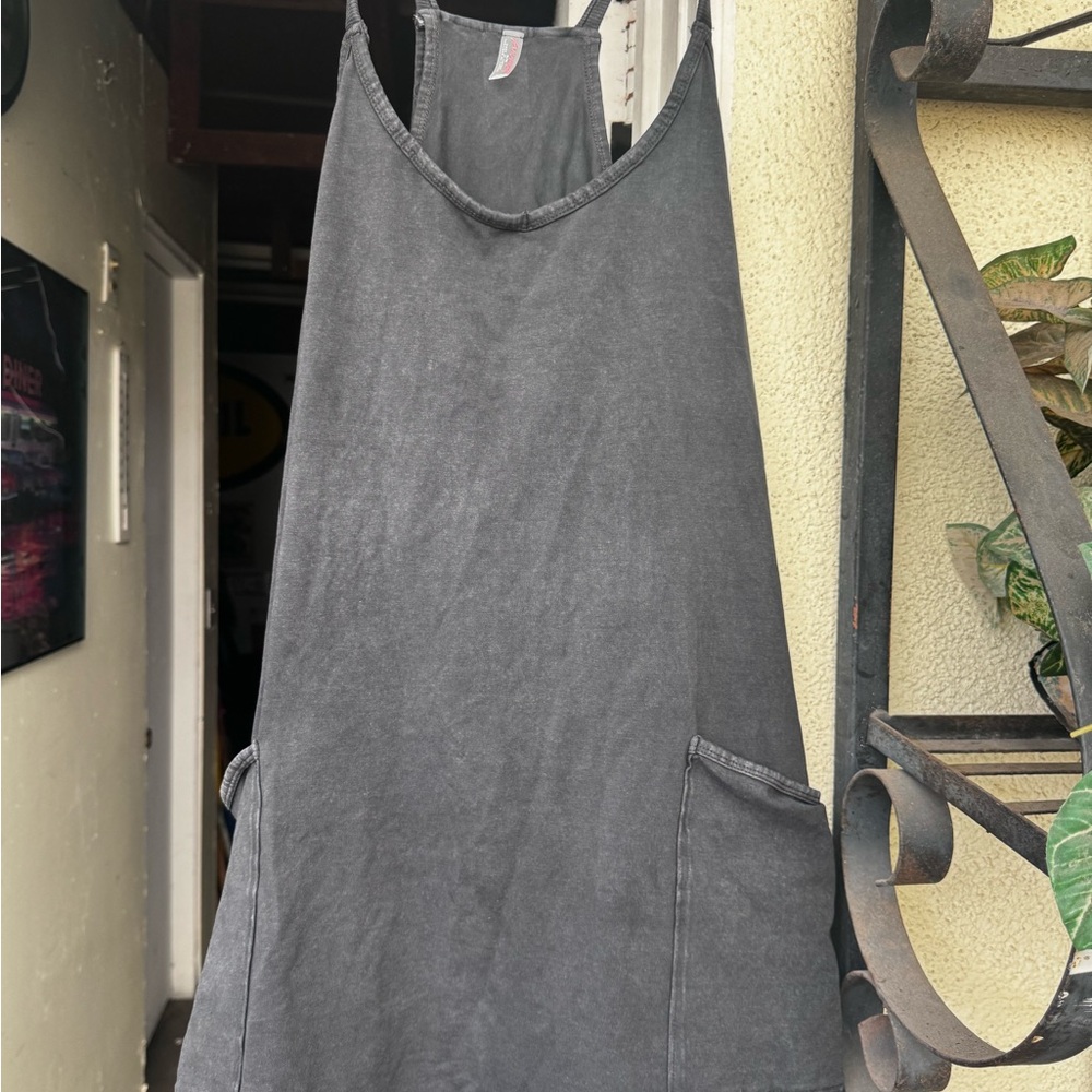 Free People Hot Shot Onesie XL Black